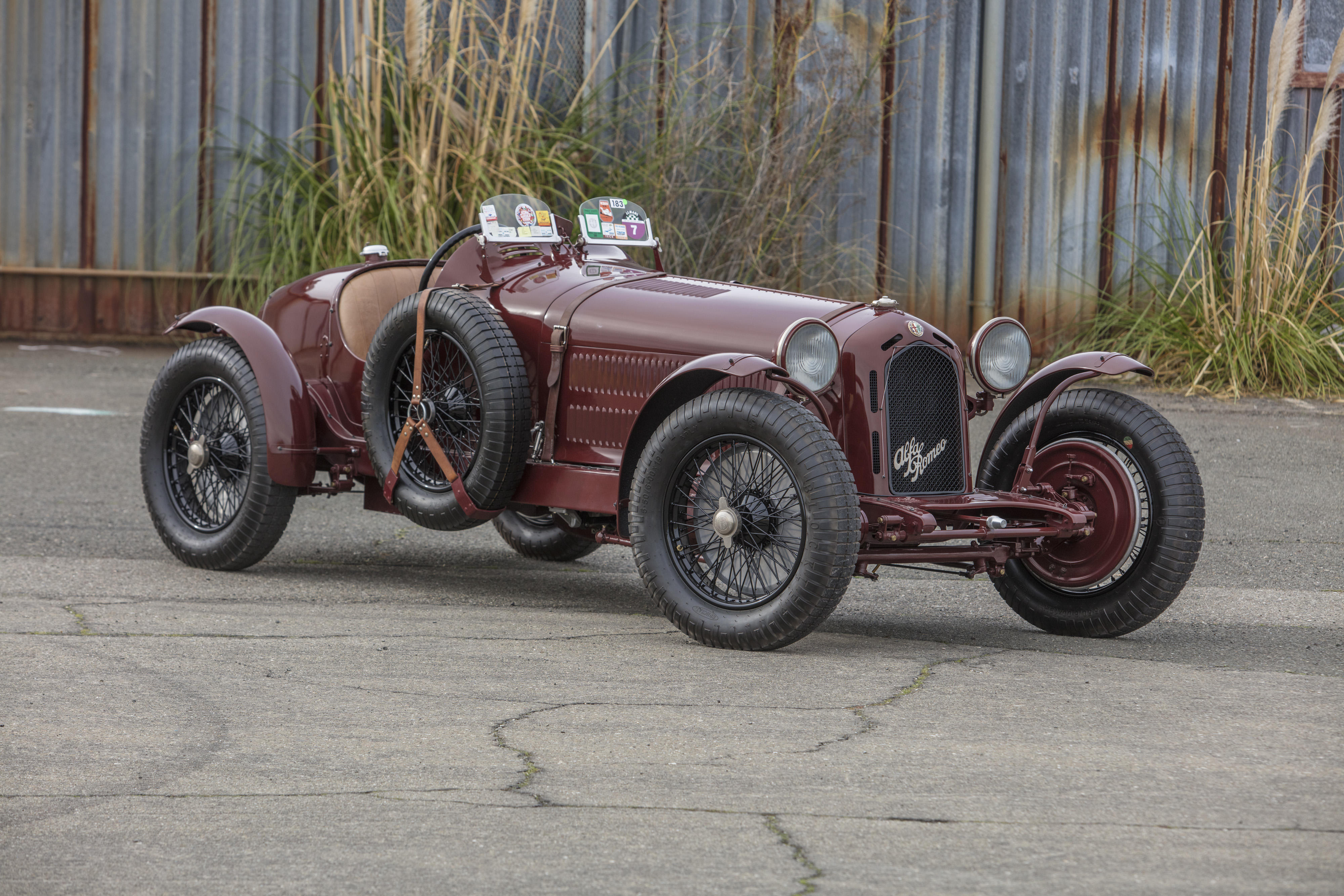 ALFA ROMEO 8C 2300 MONZA RECREATION BY PUR SANG CHASSIS