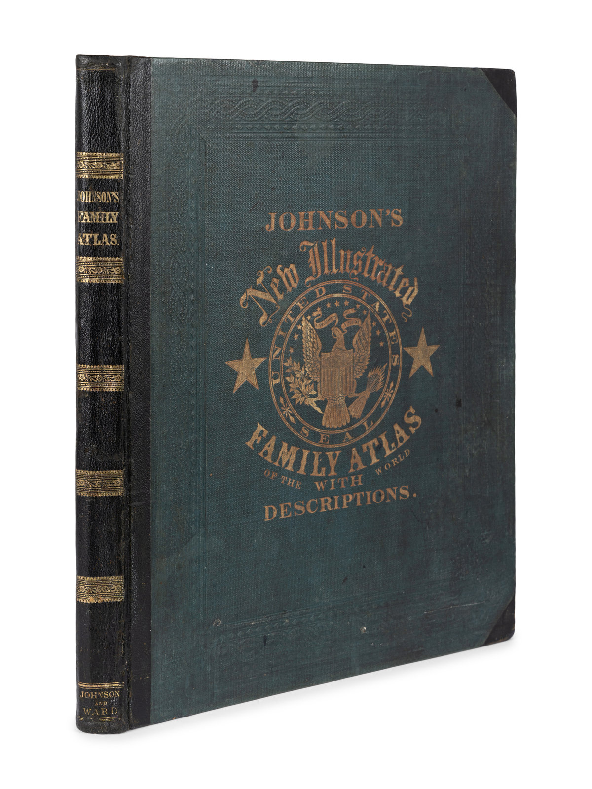 ATLAS FISHER Richard Swainson Johnson s New Illustrated Steel Plate