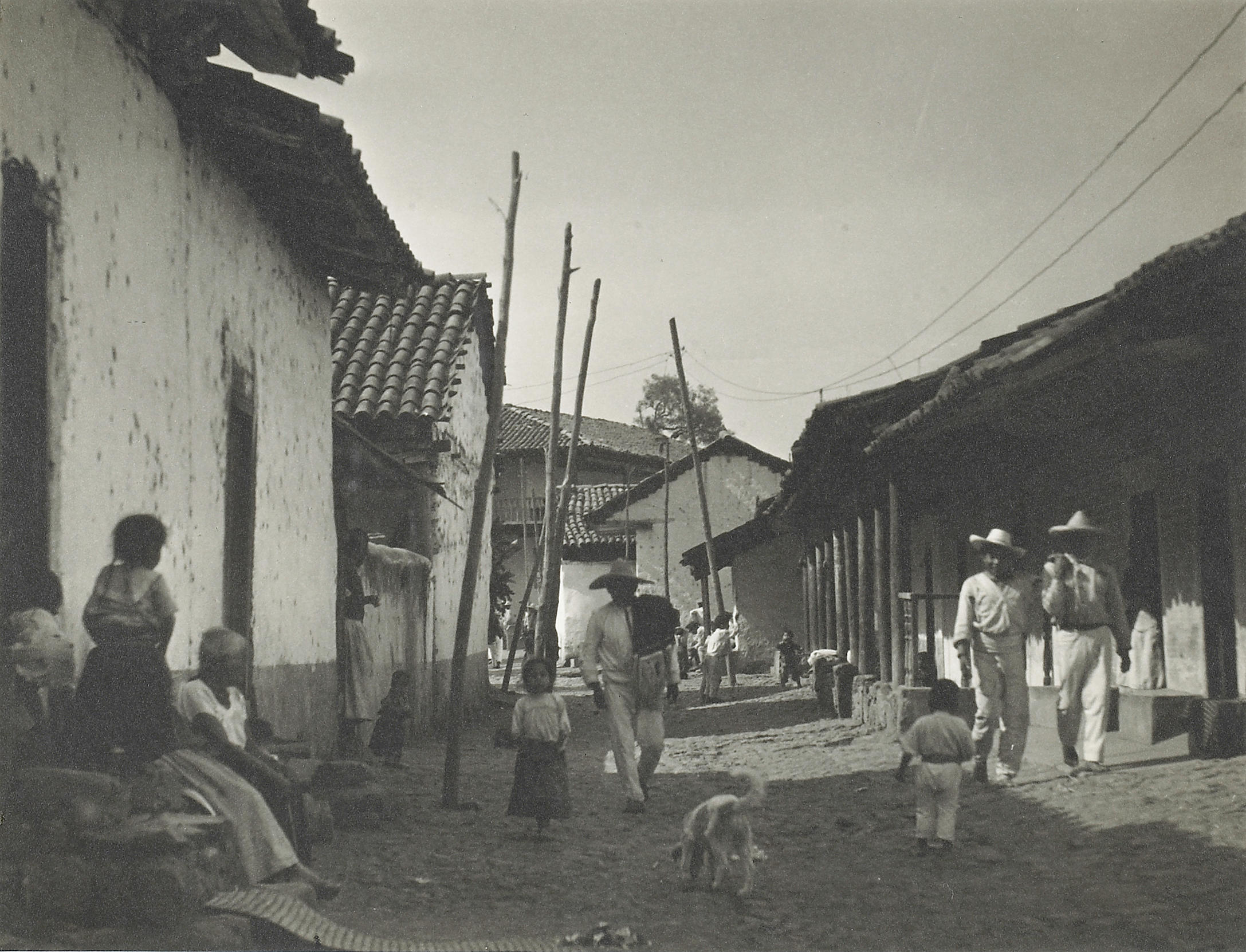 GEORGE HURRELL AMERICAN 1904 1992 Patzcuaro Mexico 1936 Gelatin silver