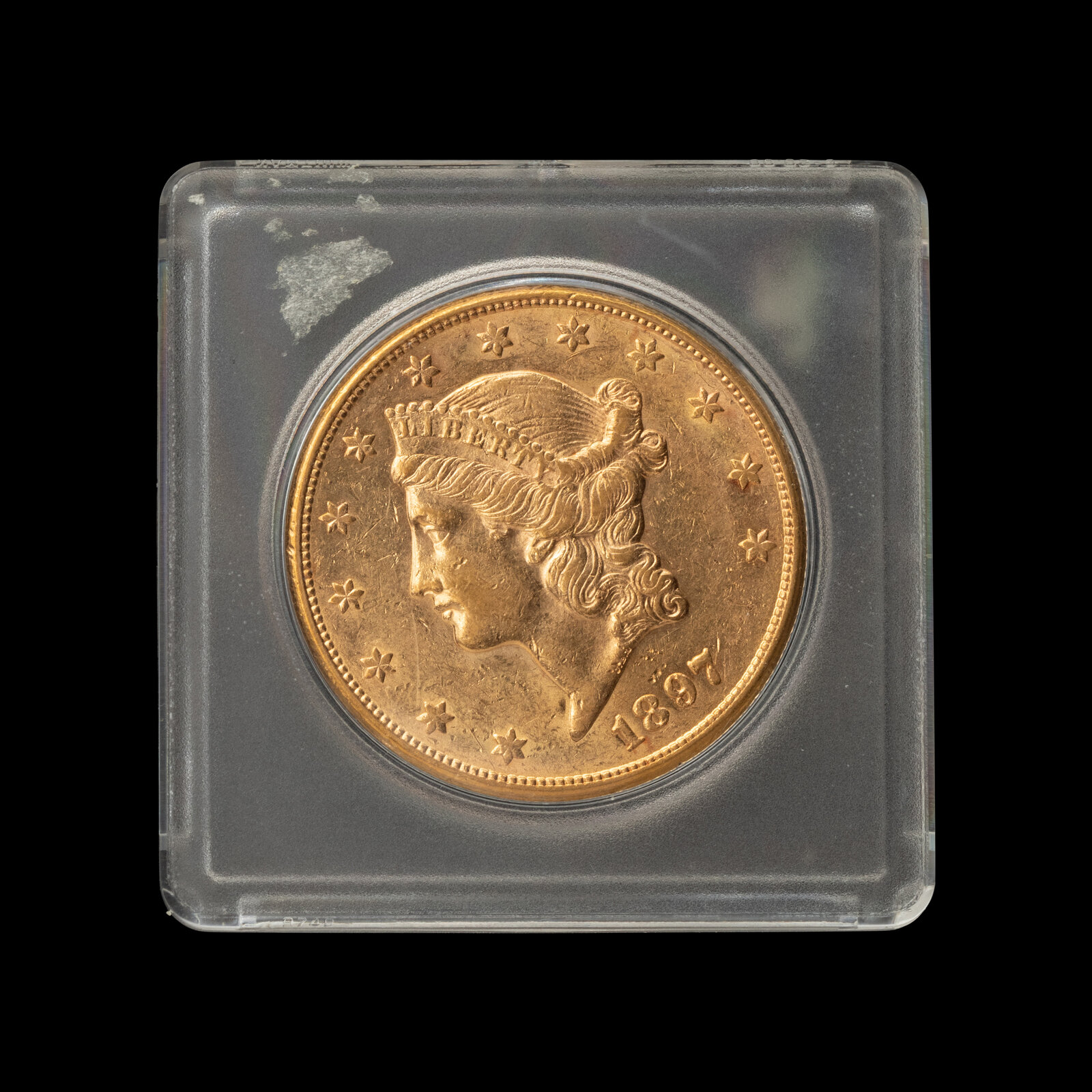 An 1897 S Liberty Head 20 Gold Coin Property from