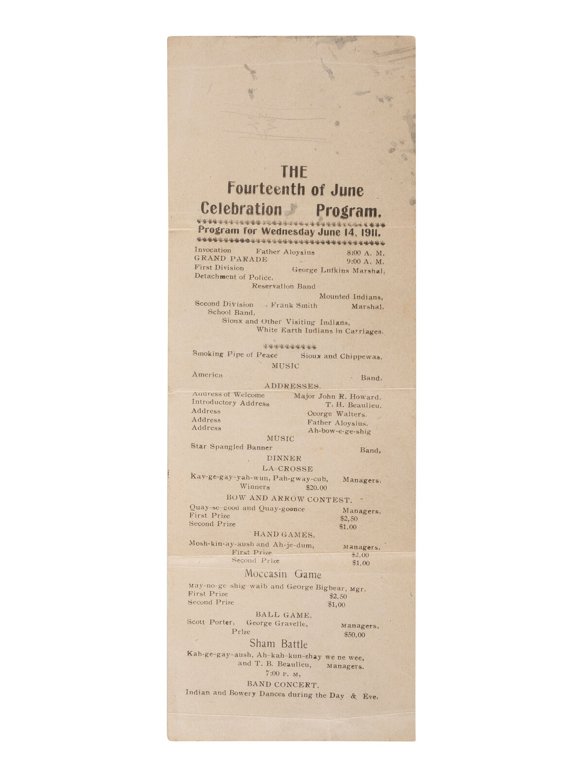 Nitchi Umbaommah 44th Annual Council Fire and Feast of Good