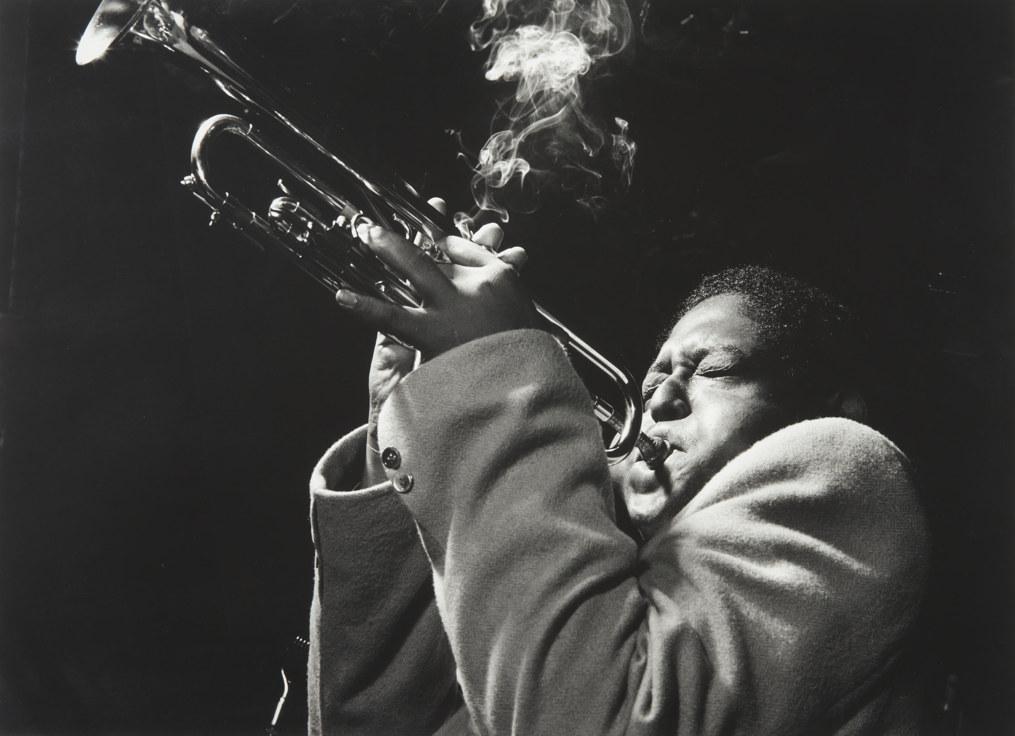 HERMAN LEONARD 1923 2010 Fats Navarro Royal Roost 1948 Gelatin