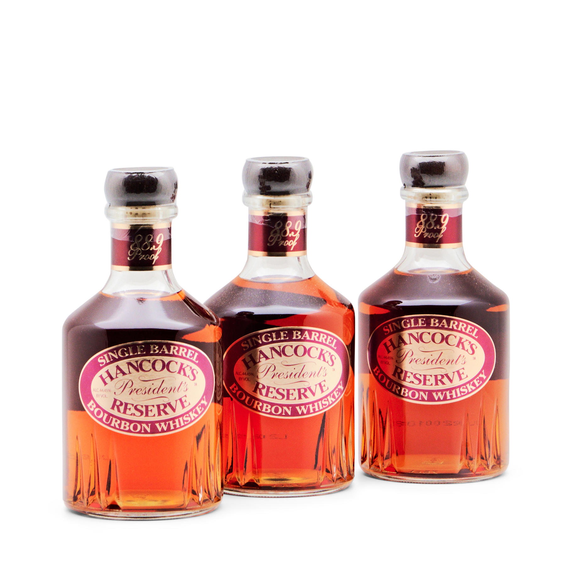 HANCOCK S PRESIDENTIAL RESERVE 3 750ML BOTTLES Hancock s Presidential