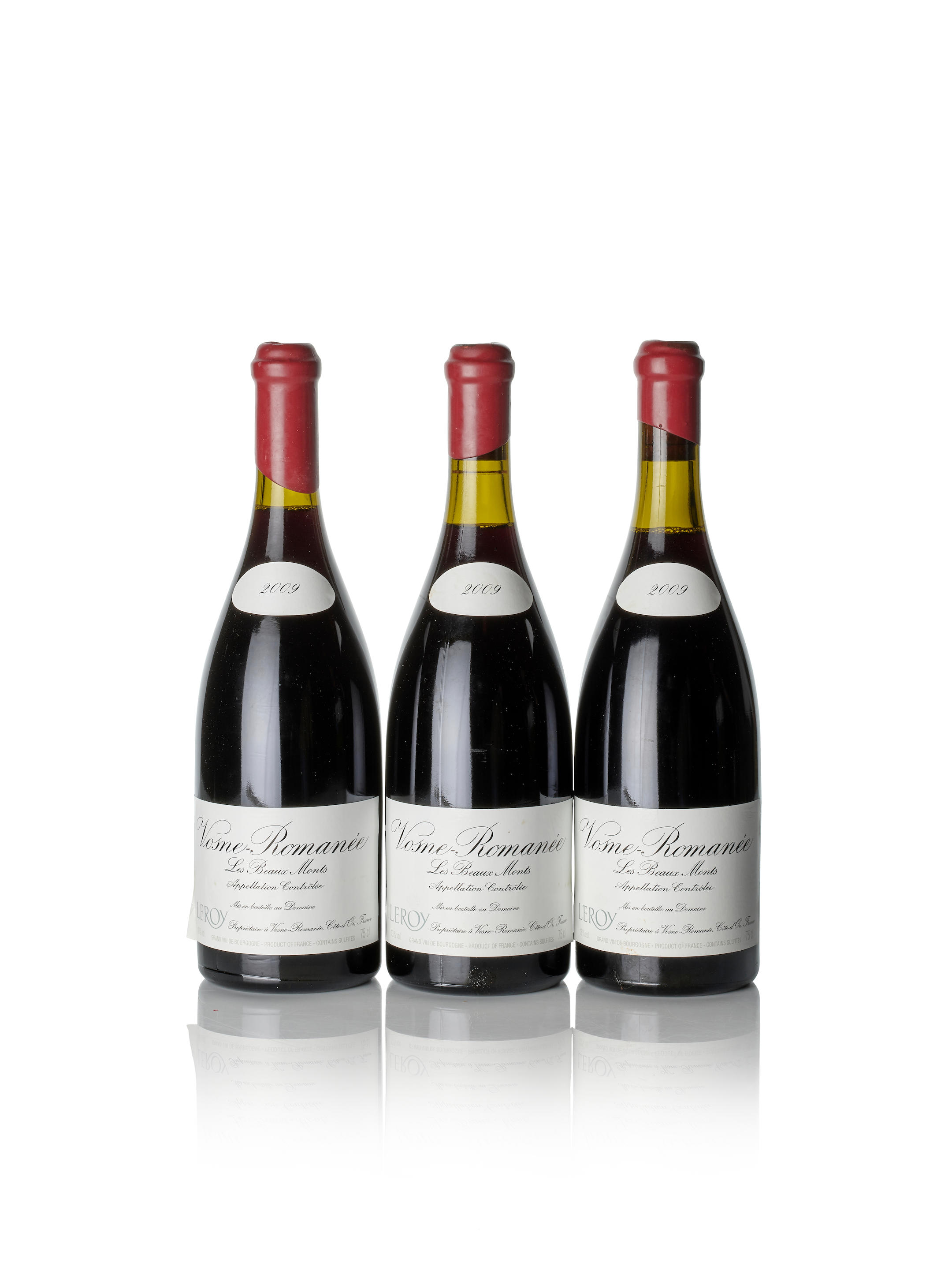 VOSNE ROMAN E LES BEAUX MONTS 2009 DOMAINE LEROY 3
