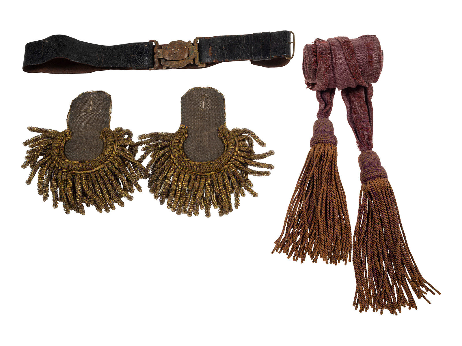 MILITIA A group of pre Civil War items including ca