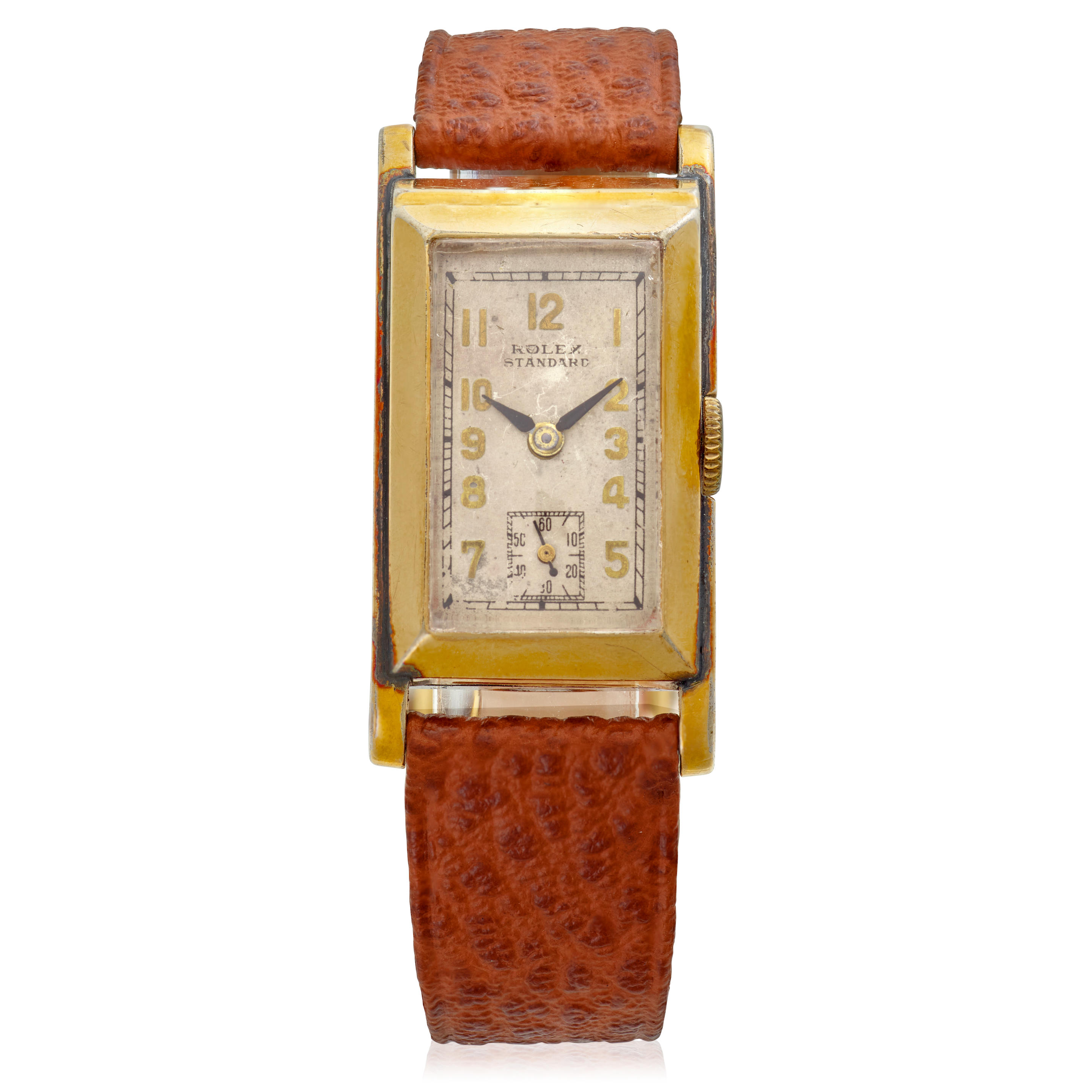 ROLEX A GOLD PLATED MANUAL WIND DRIVER S WRISTWATCH Model