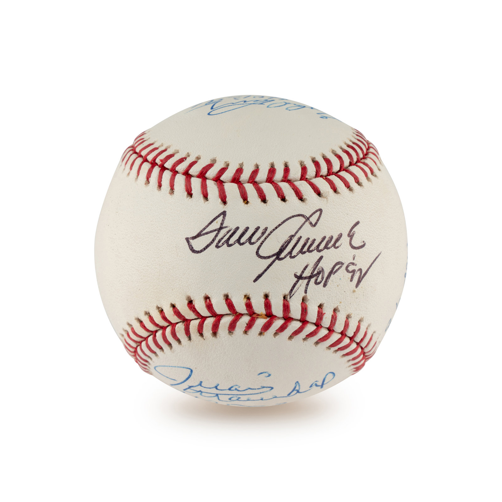 A Hall of Fame Pitchers Multi Signed Autograph Baseball Beckett