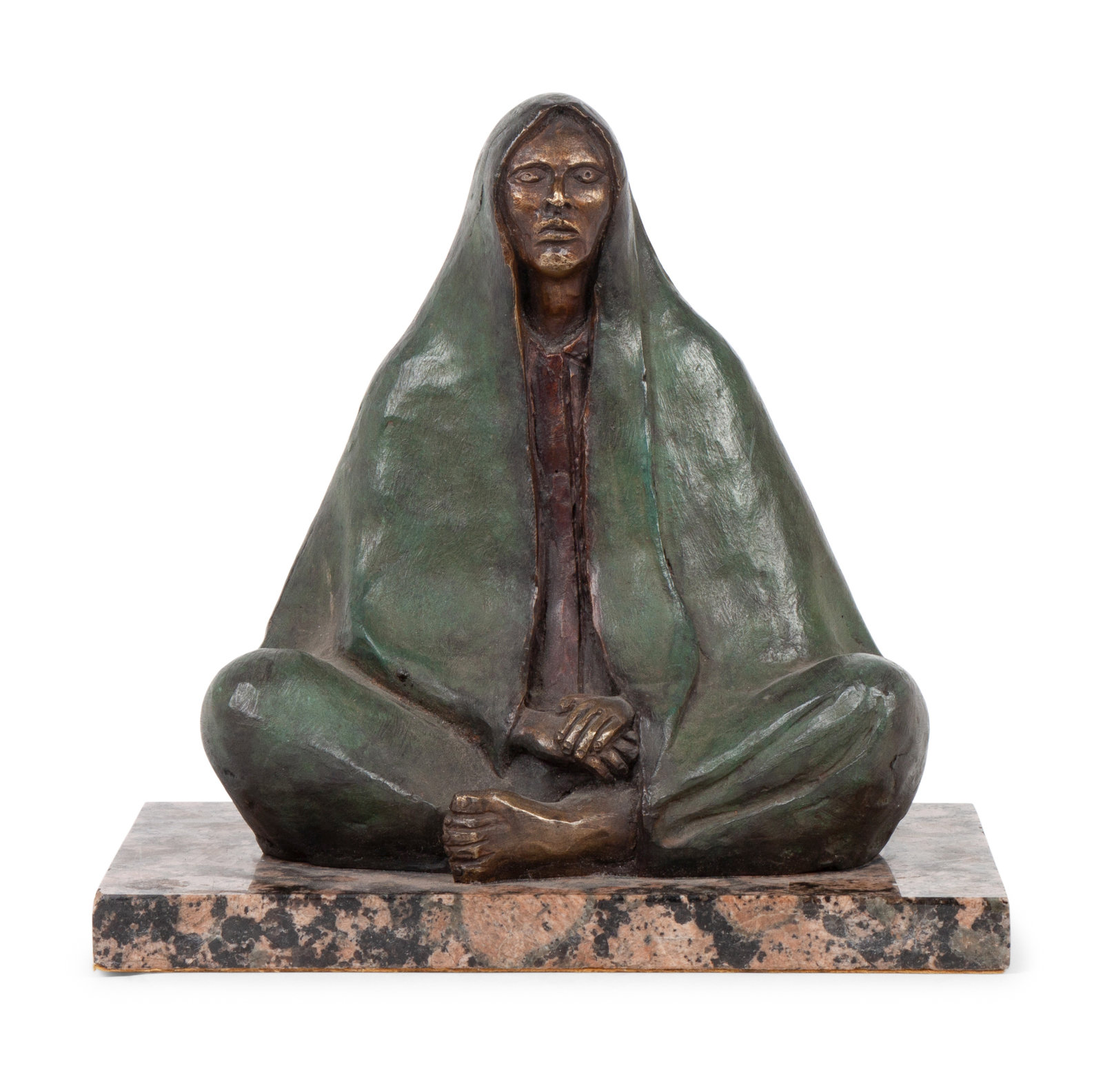 AFTER Francisco Zuniga Mexican 1912 1998 Seated Woman Bronze signed