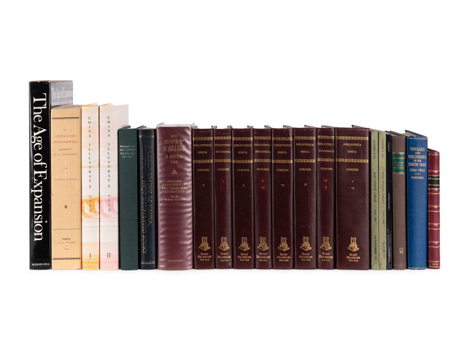 EXPLORATION BIBLIOGRAPHIES A group of 13 works relating to exploration