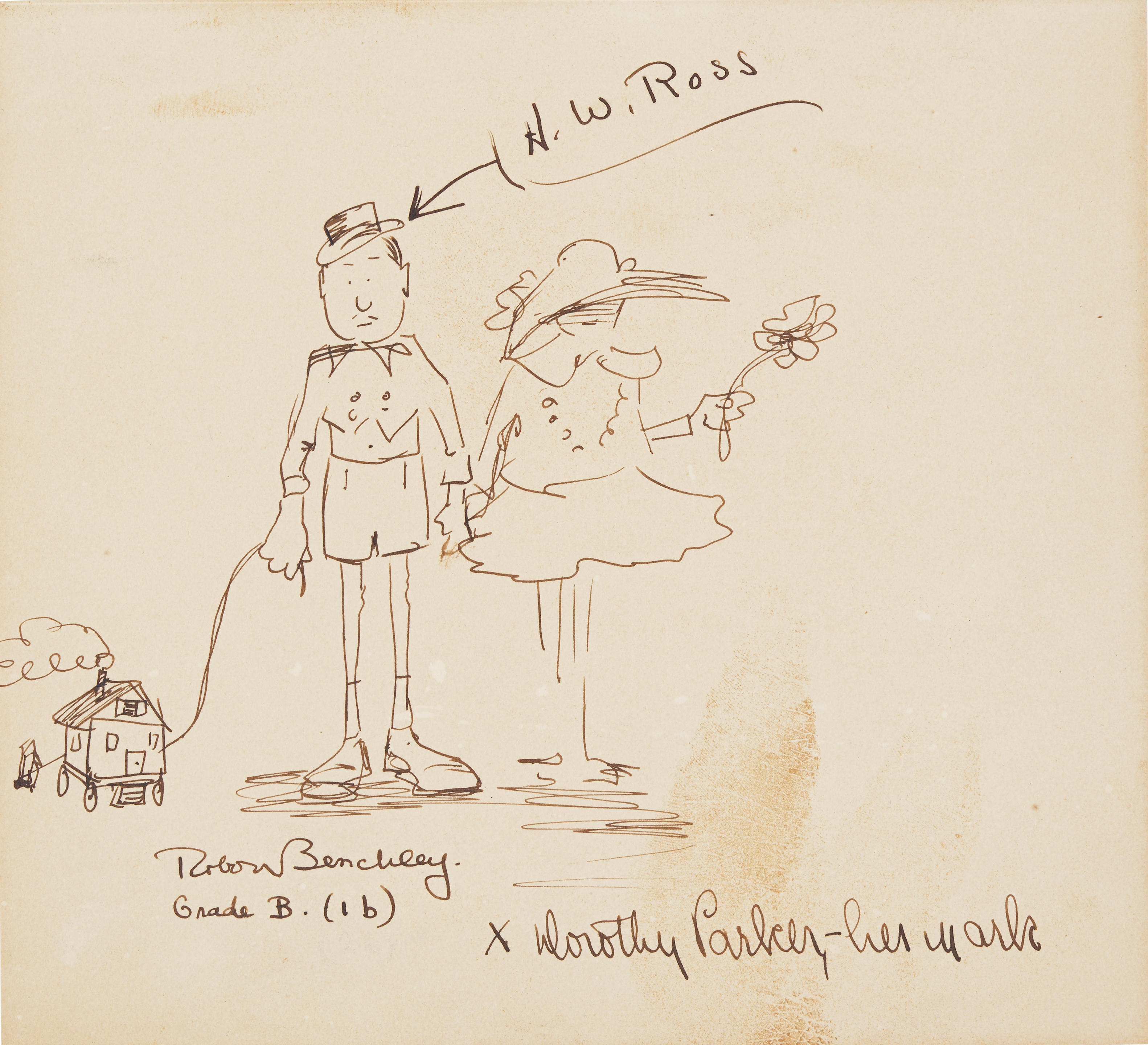 PARKER DOROTHY 1890 1967 AND ROBERT BENCHLEY 1889 1945 2
