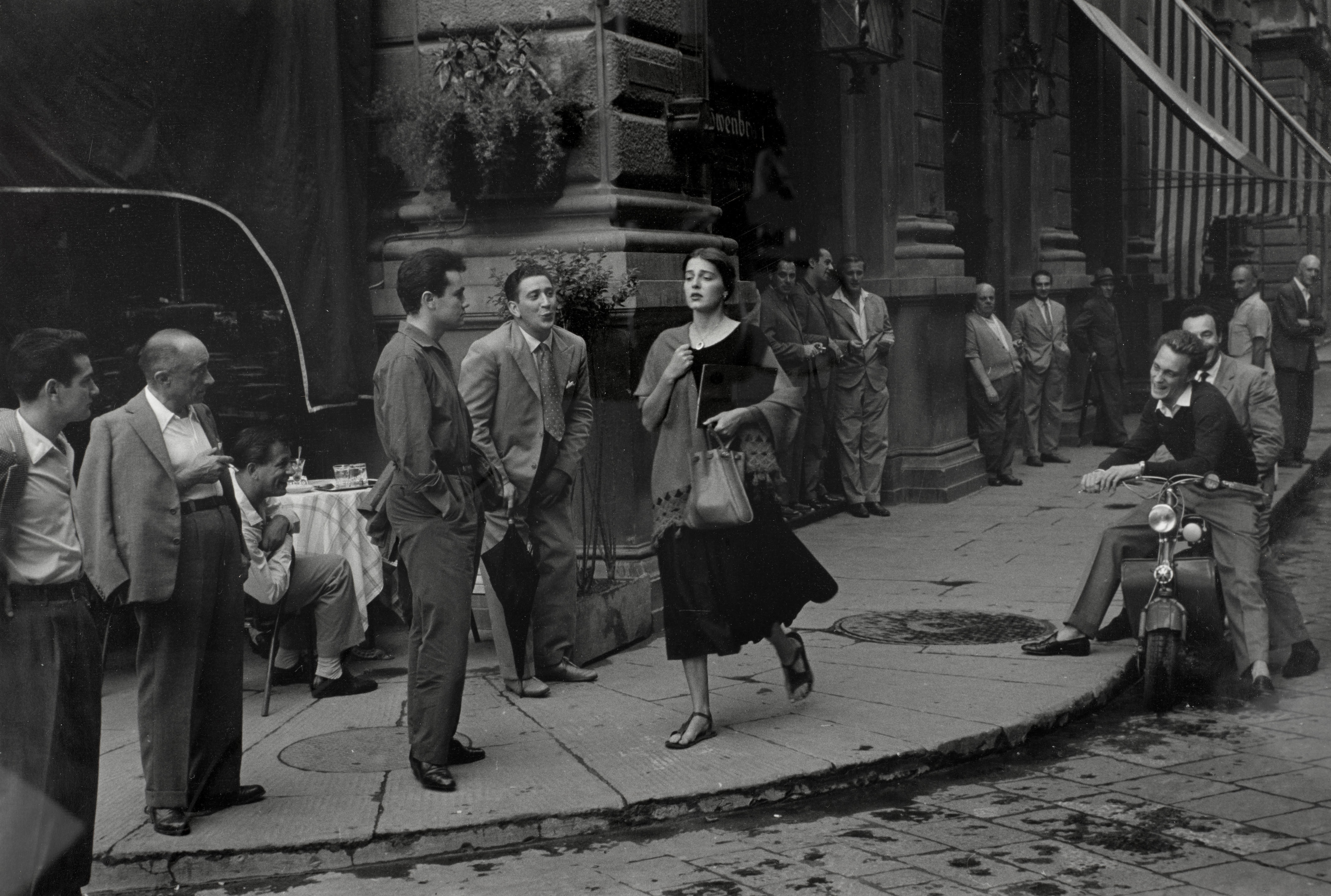 RUTH ORKIN 1921 1985 American Girl in Florence Italy 1951