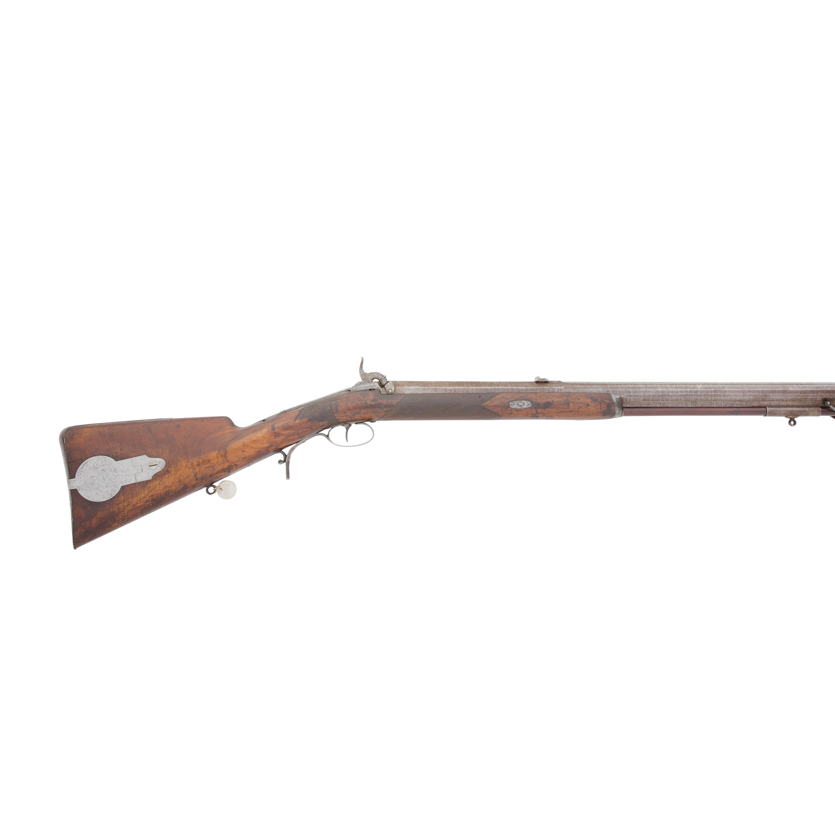 A RARE 16 BORE RIVIERE PATENT PERCUSSION TARGET OR SPORTING