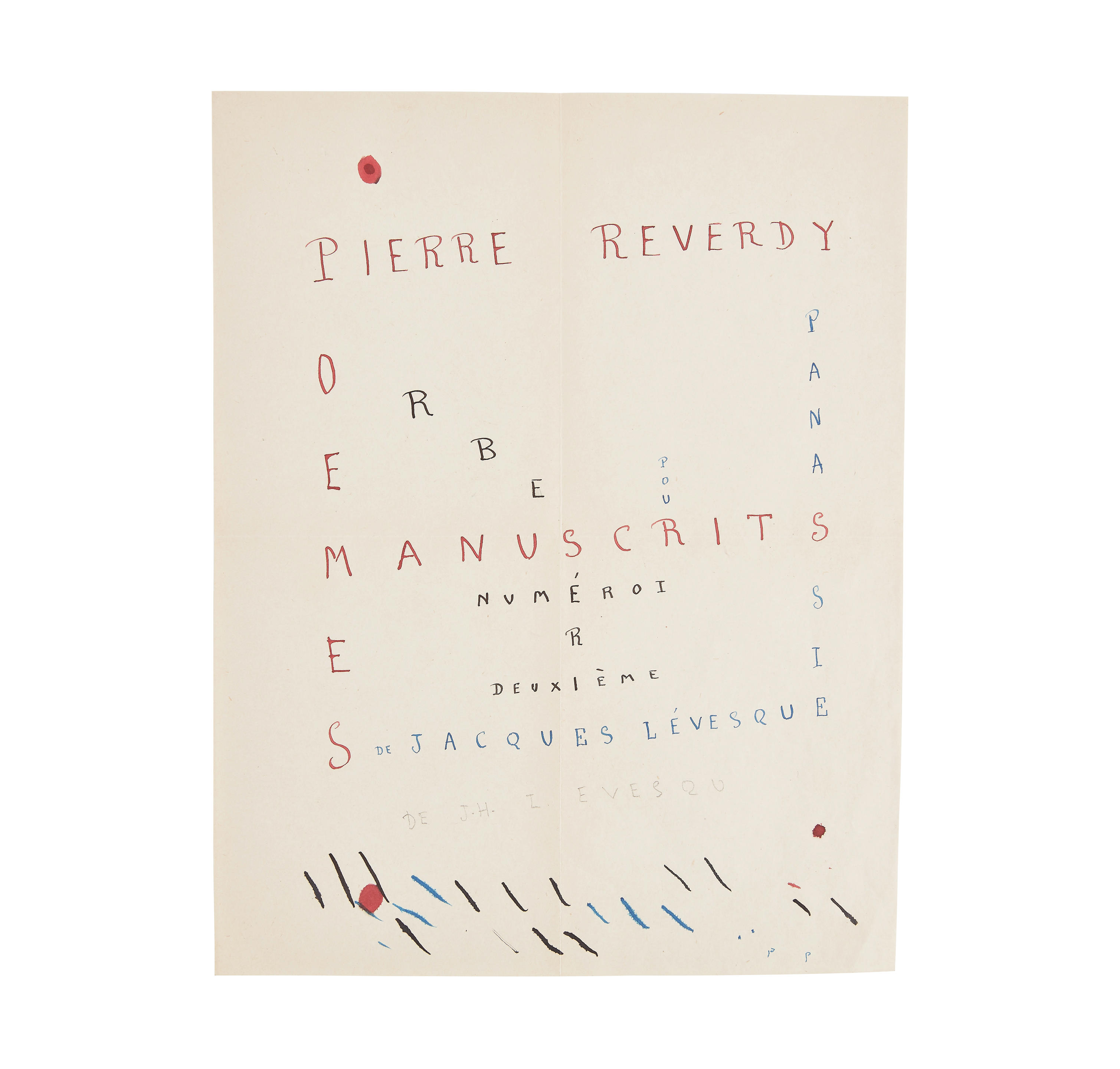 FRANCIS PICABIA 1879 1953 LETTRE AUTOGRAPHE SIGN E Jacques Henri