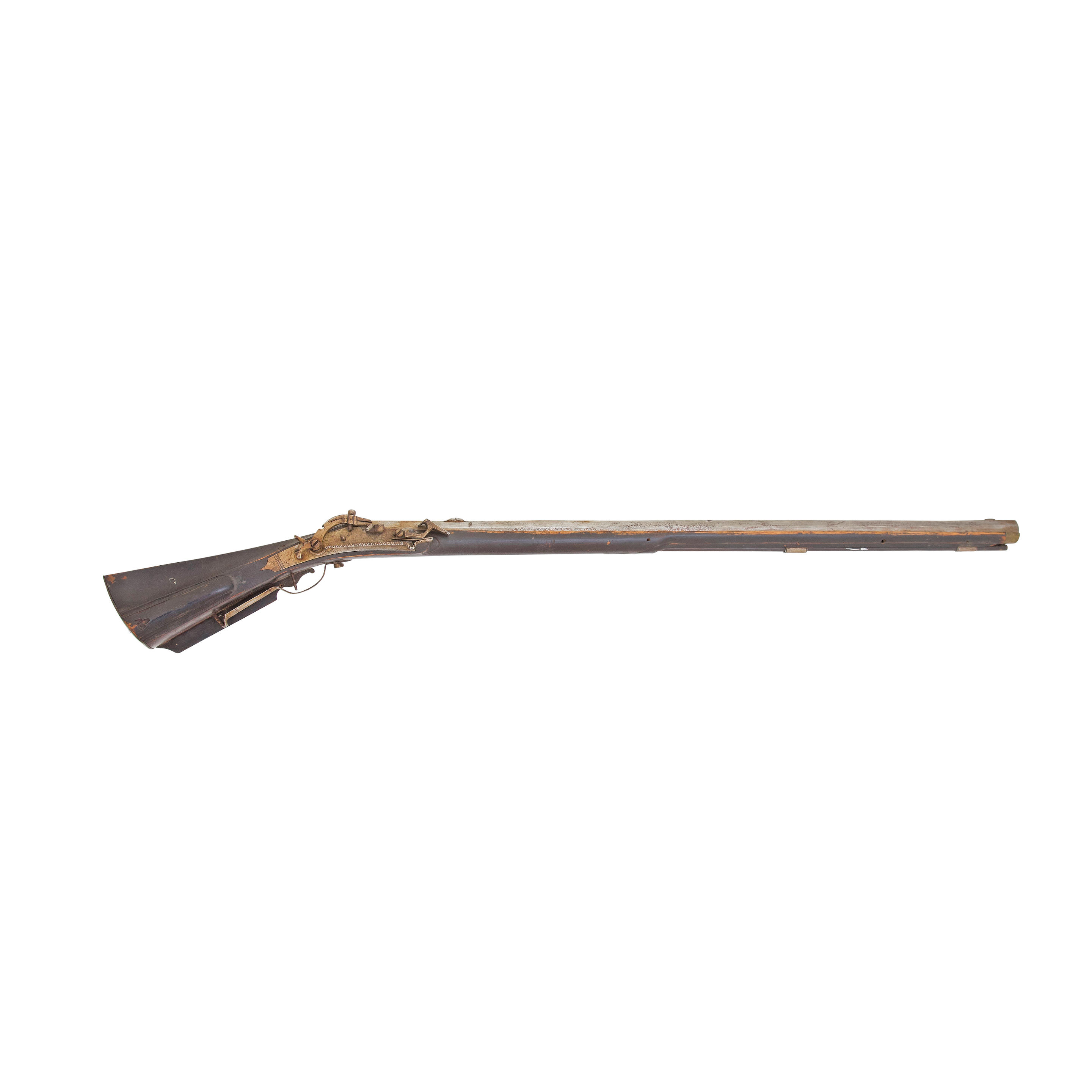 A RARE BALTIC 54 BORE SNAPHAUNCE RIFLE 17TH CENTURY ALMOST