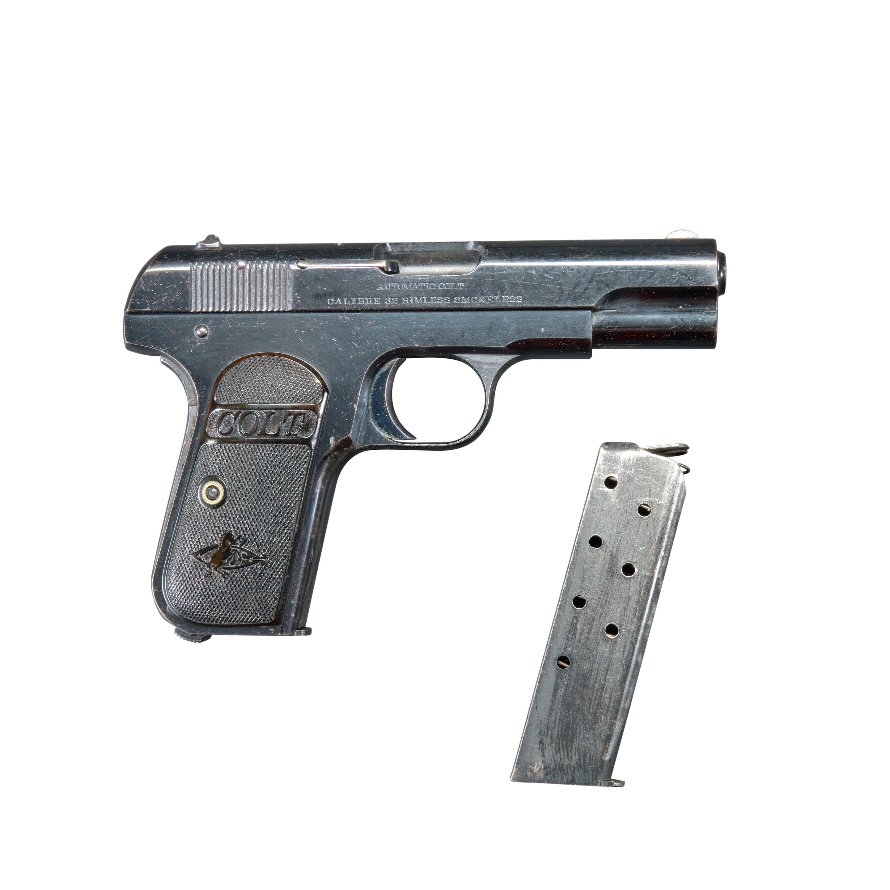 COLT MODEL 1903 POCKET HAMMERLESS SEMI AUTOMATIC PISTOL 1912 Serial