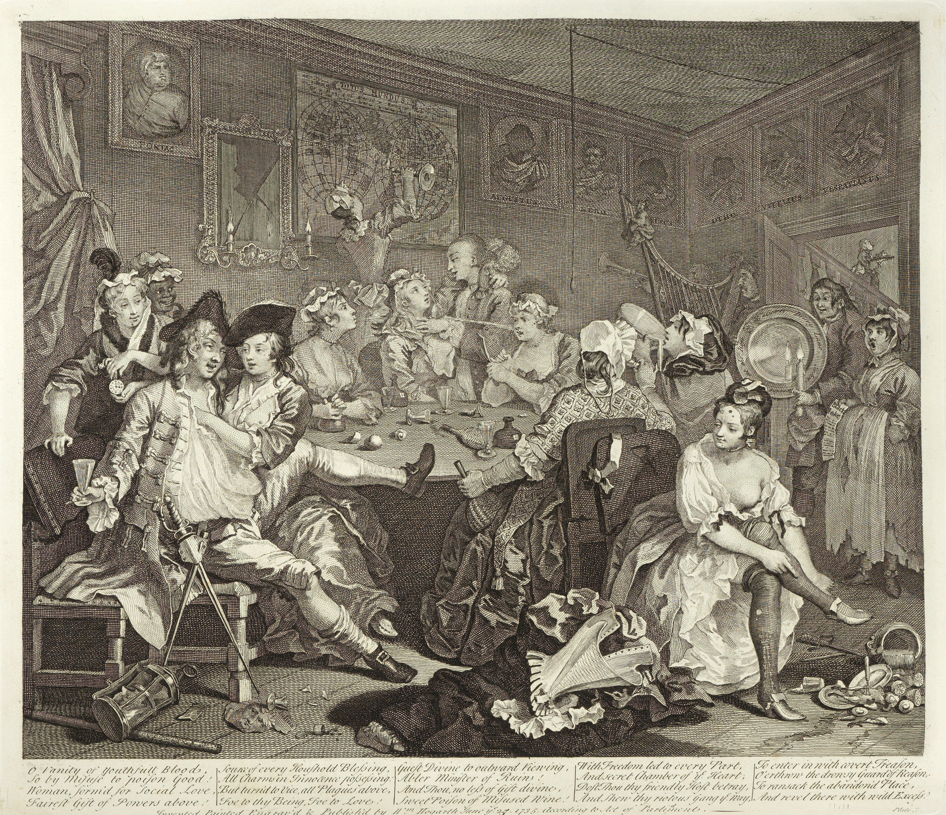 HOGARTH WILLIAM The Works from the Original Plates Restored by
