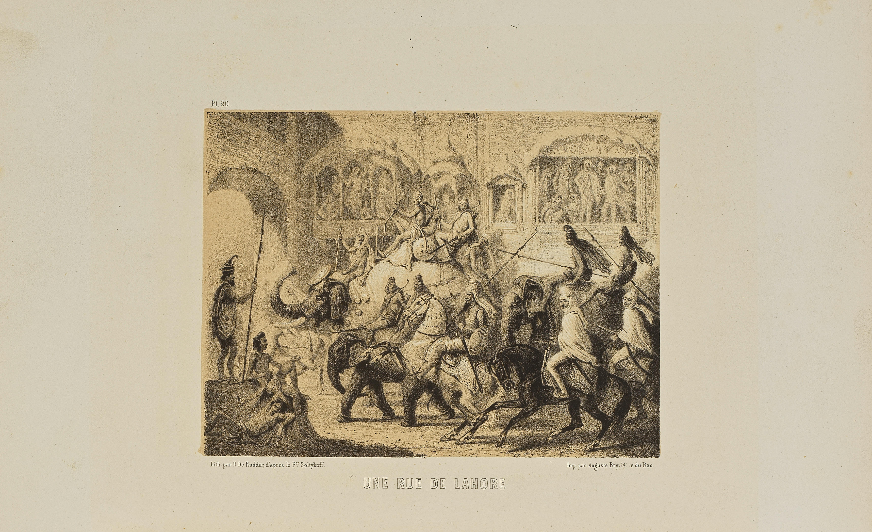PRINCE ALEXIS SOLTYKOFF 1806 59 VOYAGES DANS L INDE PARIS