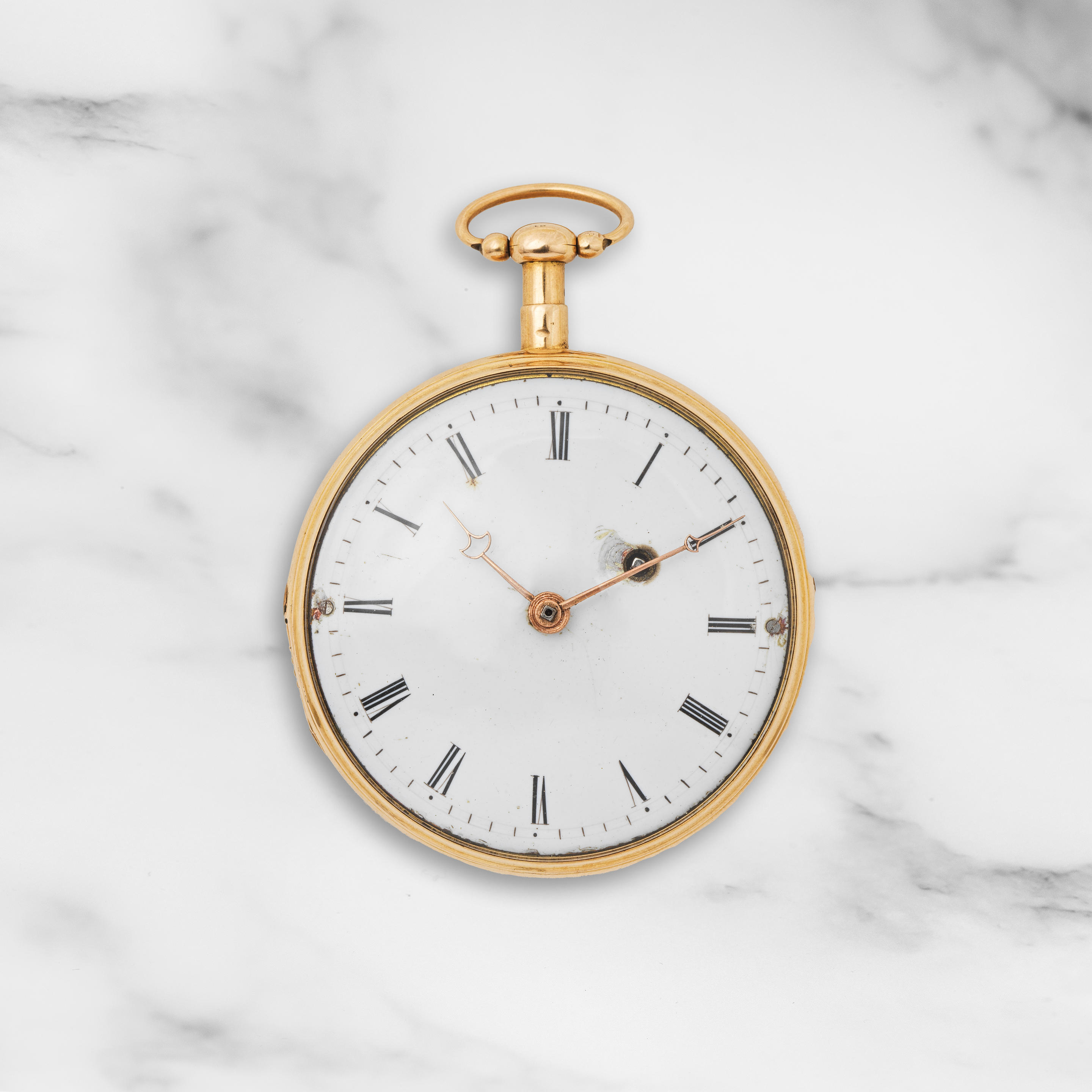 TB DU LOCLE PARIS MONTRE DE POCHE CADRAN OUVERT EN