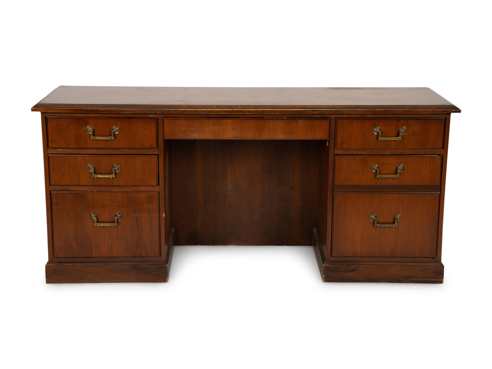 A Regency Style Mahogany Credenza 20th Century Height 29 x