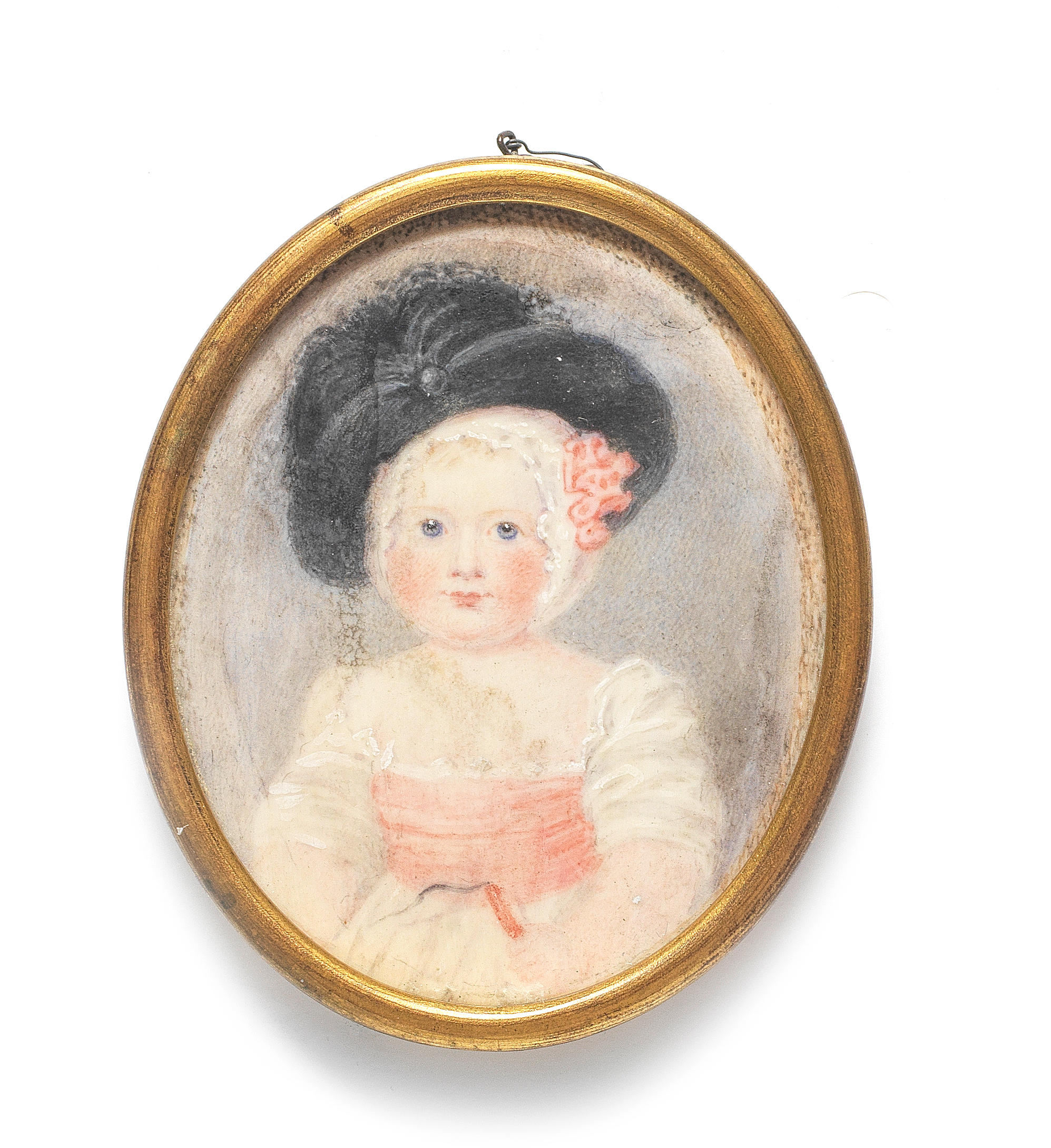 ENGLISH SCHOOL CIRCA 1790 An infant girl said to be