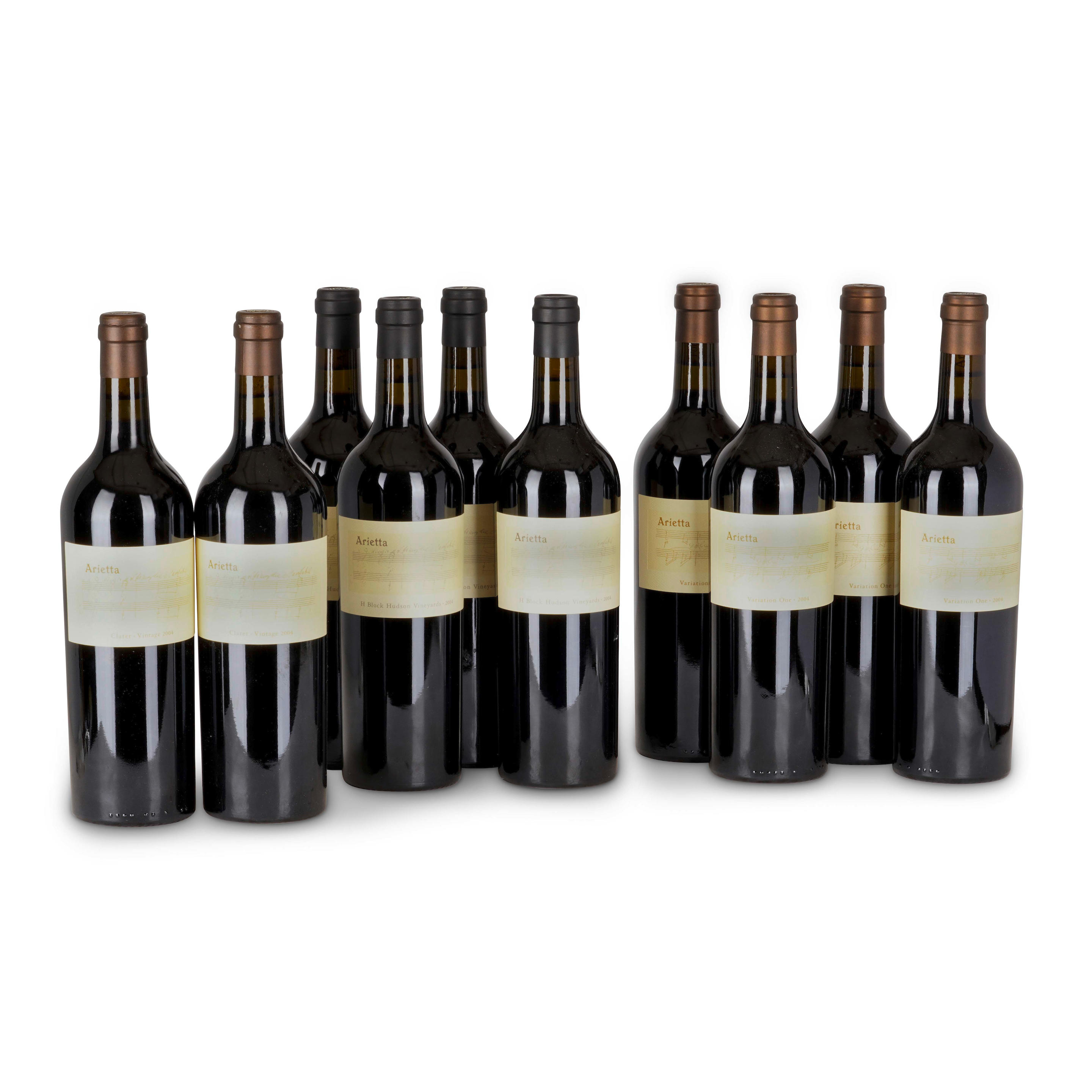 MIXED ARIETTA 10 BOTTLES Mixed Arietta Napa Claret 2004 6