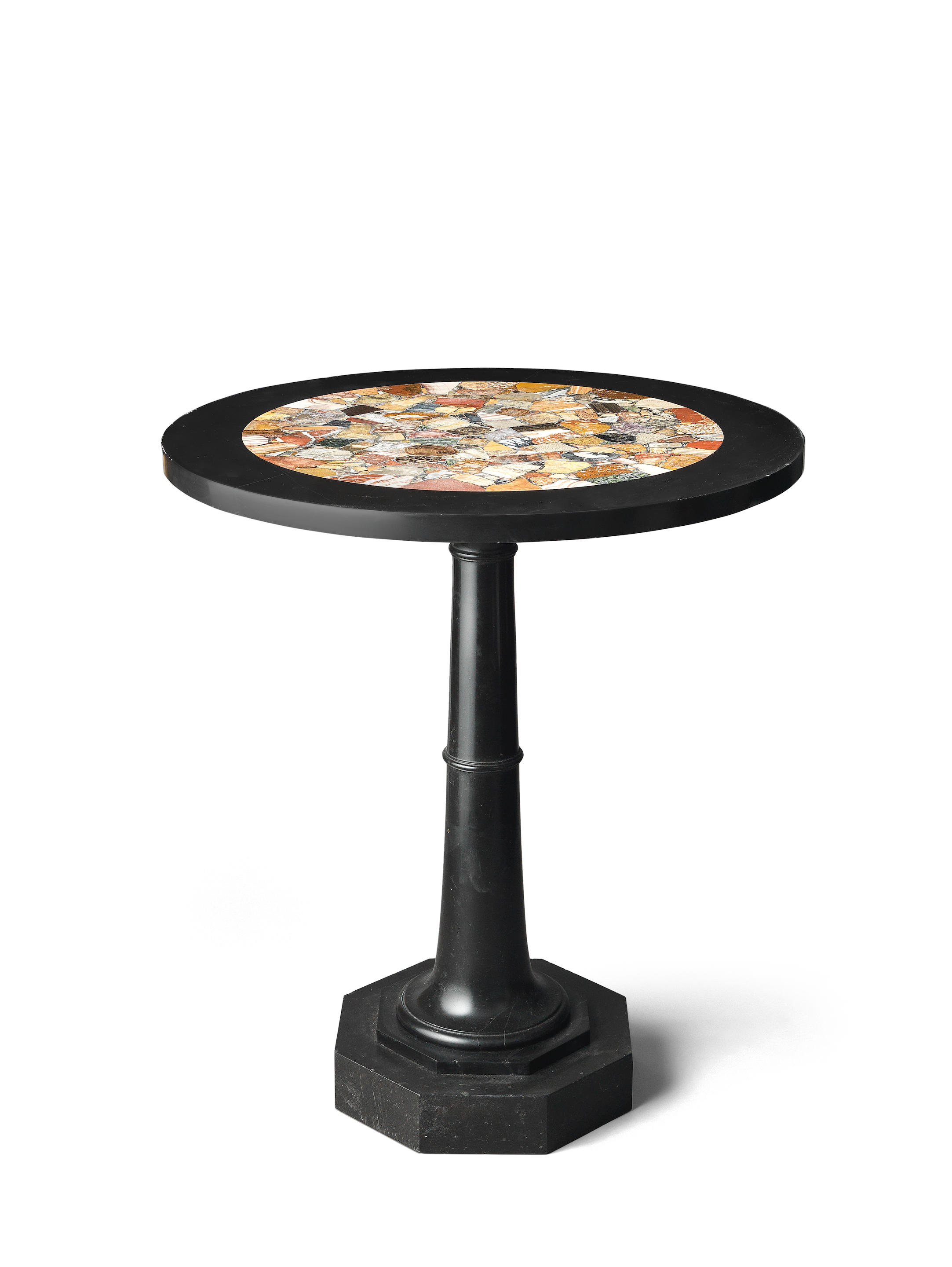 A FINE DEVONSHIRE MARBLE SPECIMEN TABLE Mid 19th century The