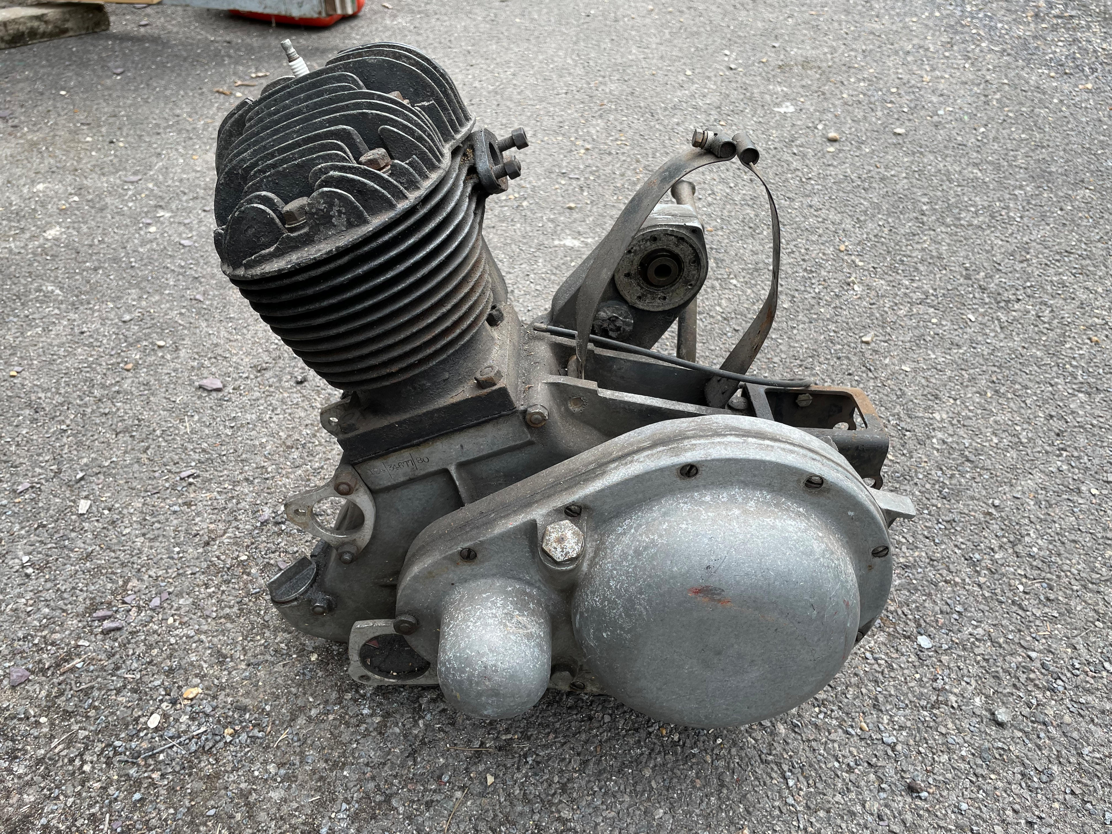 A NEW IMPERIAL MODEL 80 MOTORCYCLE ENGINE 1930s 500cc side