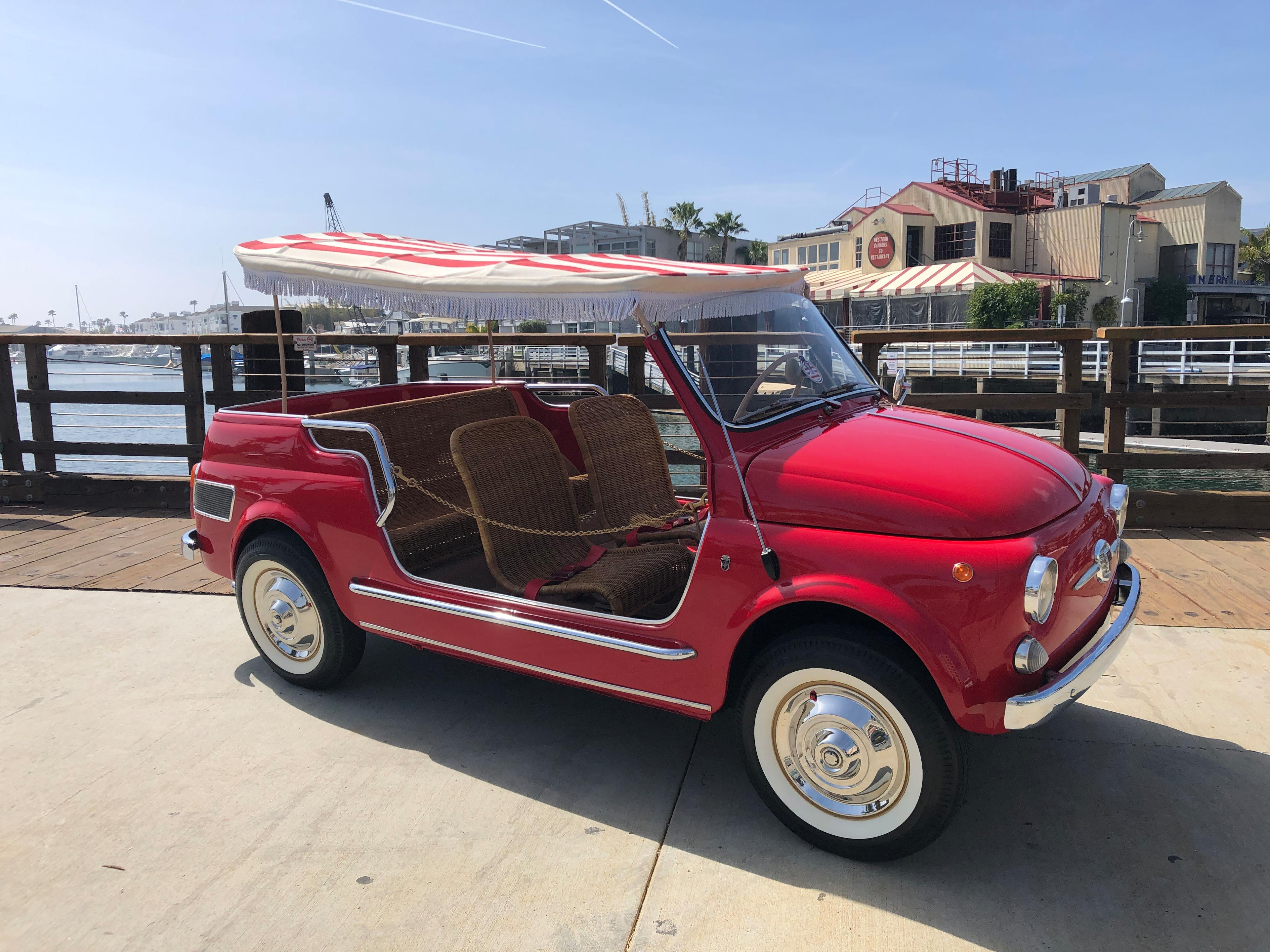 1965 FIAT 500 JOLLY GIARDINIERA COACHWORK BY GHIA CHASSIS NO