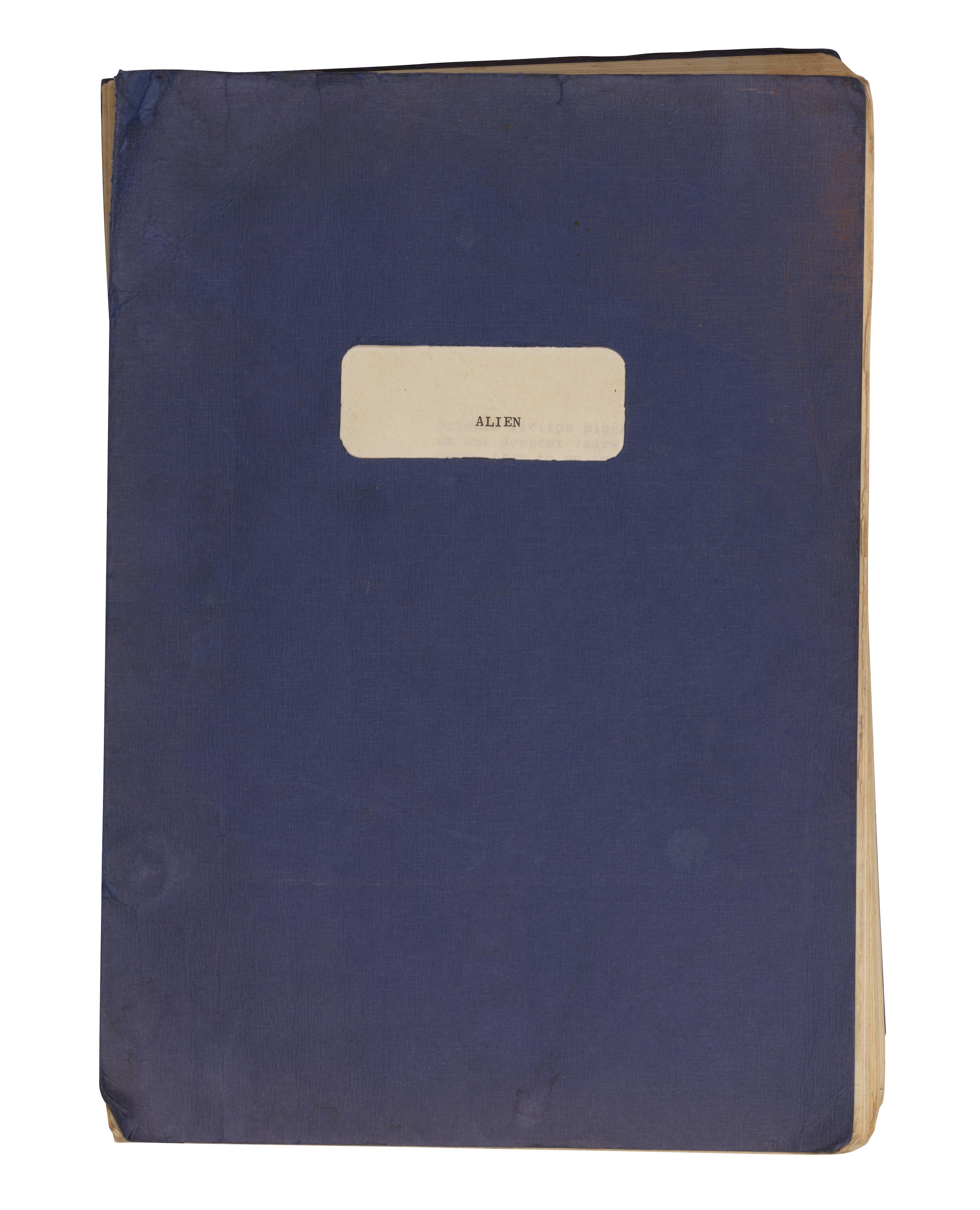 ALIEN A REVISED SECOND DRAFT SCRIPT Twentieth Century Fox 1978