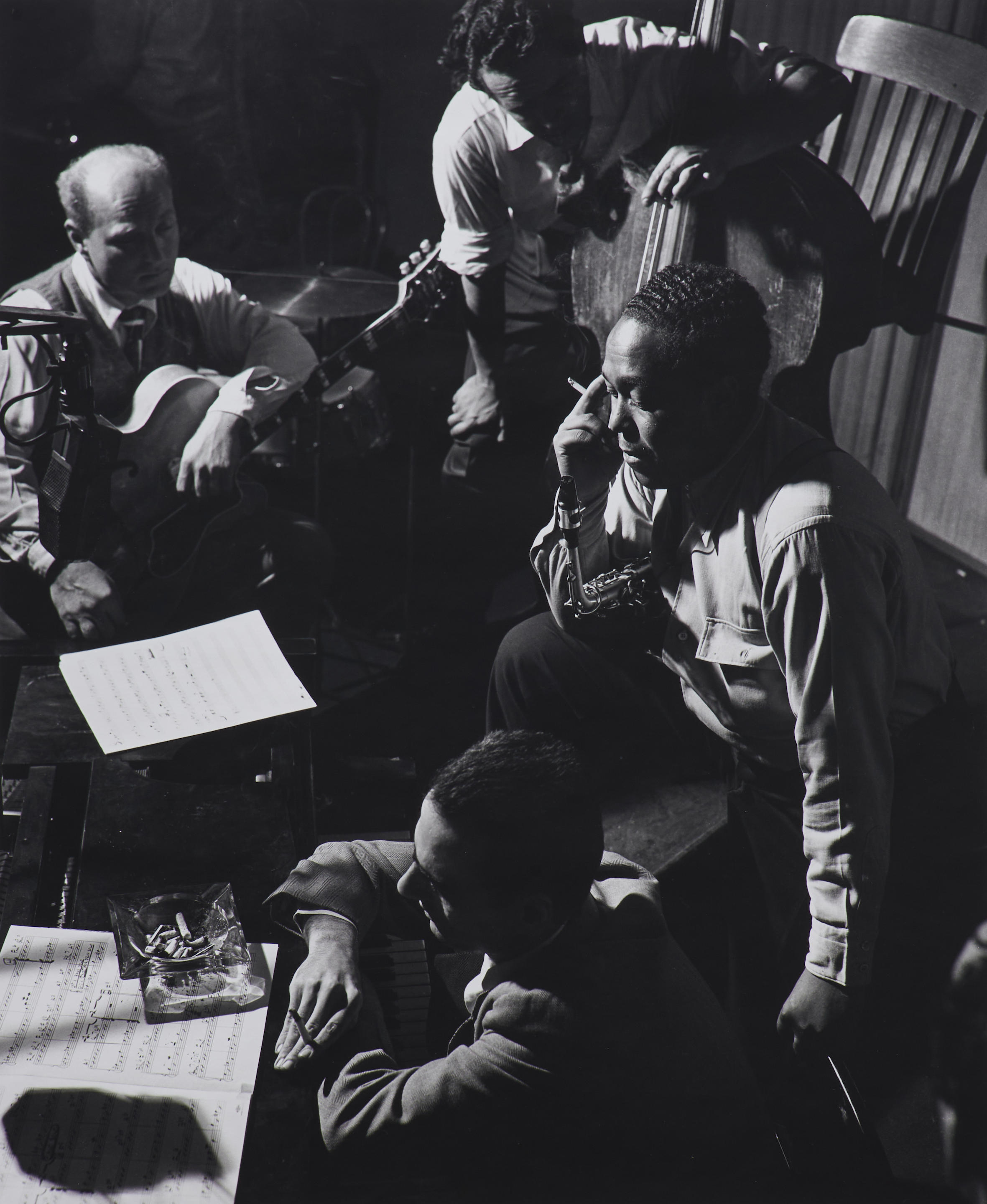 HERMAN LEONARD 1923 2010 Charlie Parker Metronome All Stars NYC