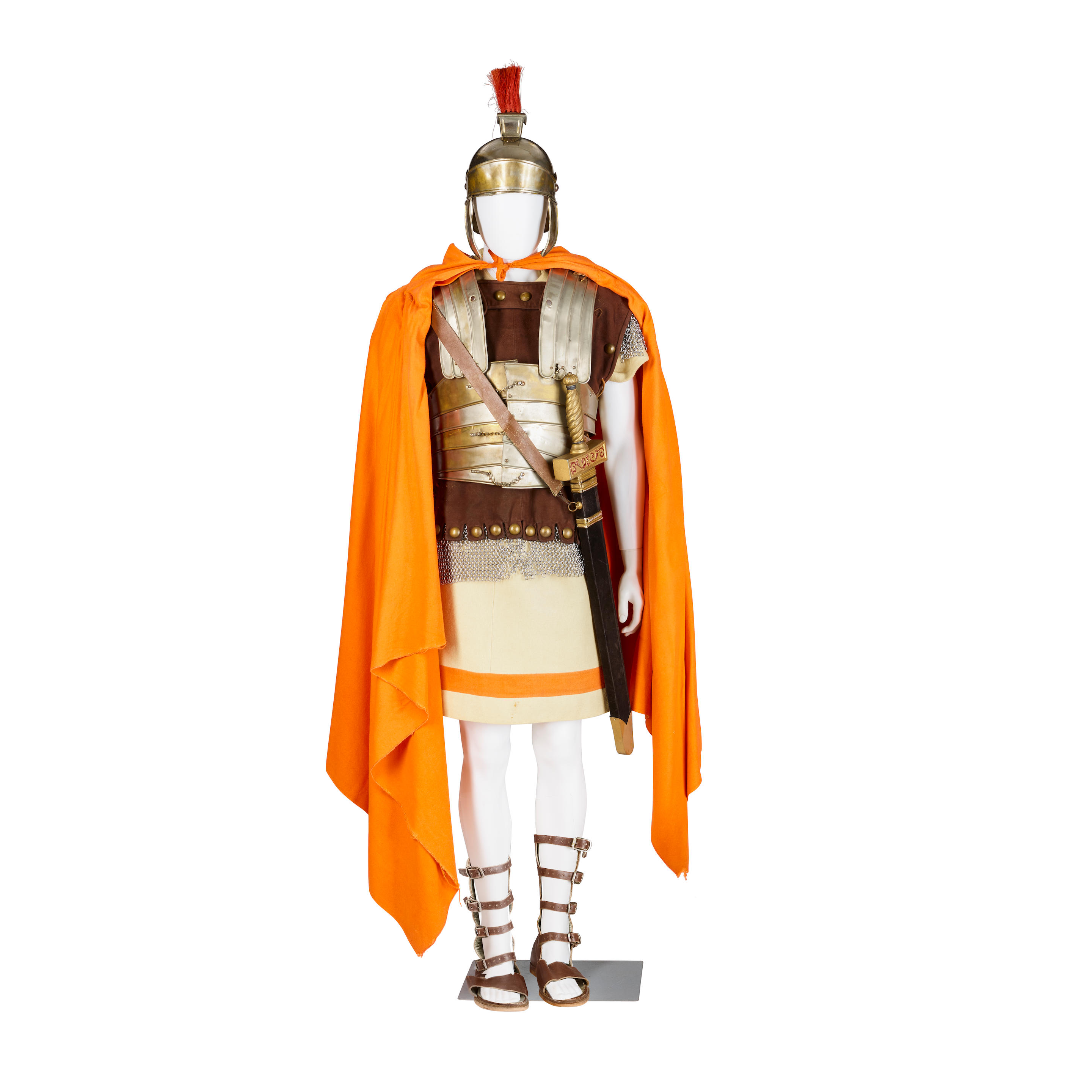 A COMPLETE ROMAN STYLE CENTURION COSTUME FROM BEN HUR MGM