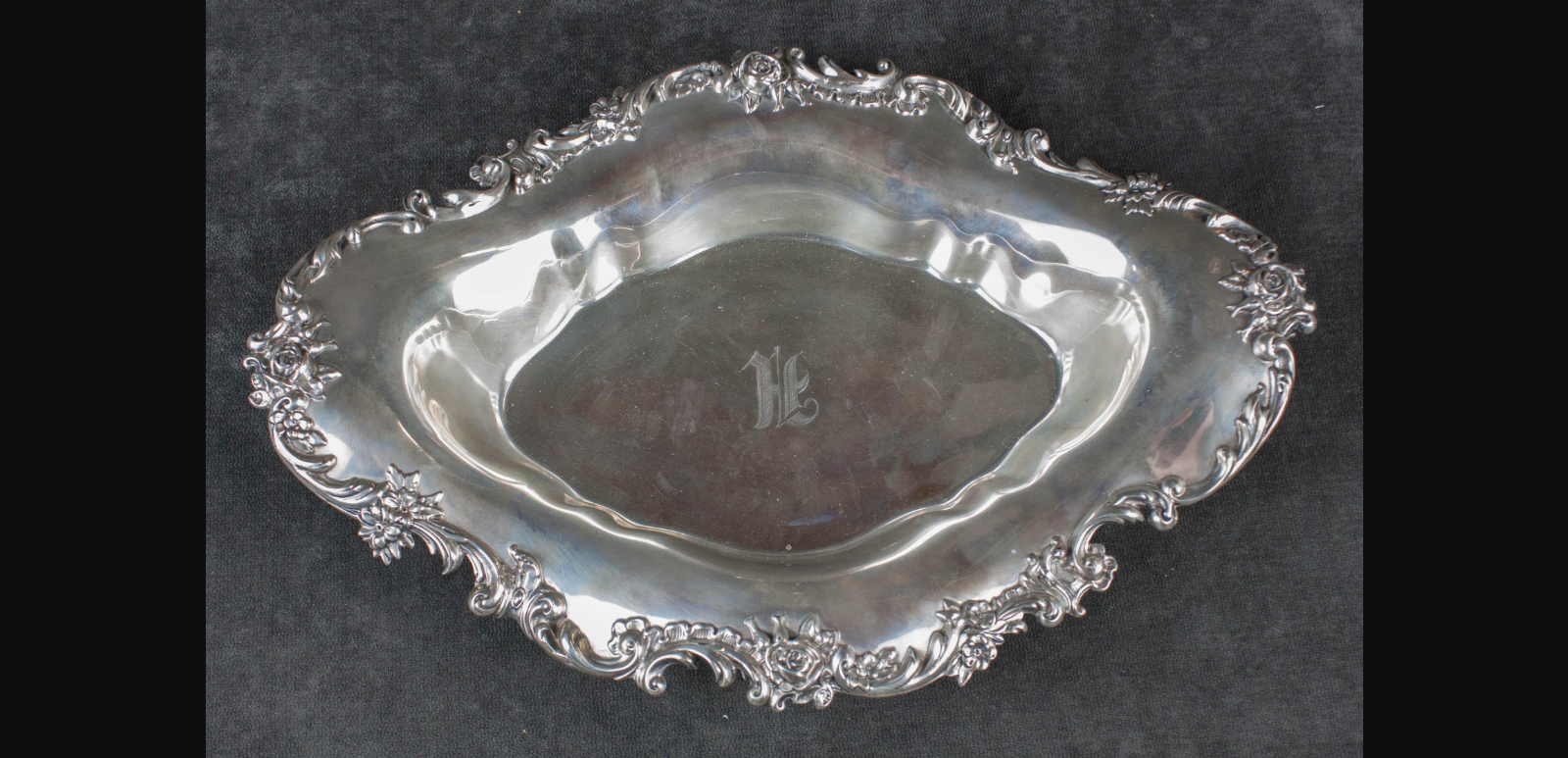 SHALLOW STERLING SILVER BOWL