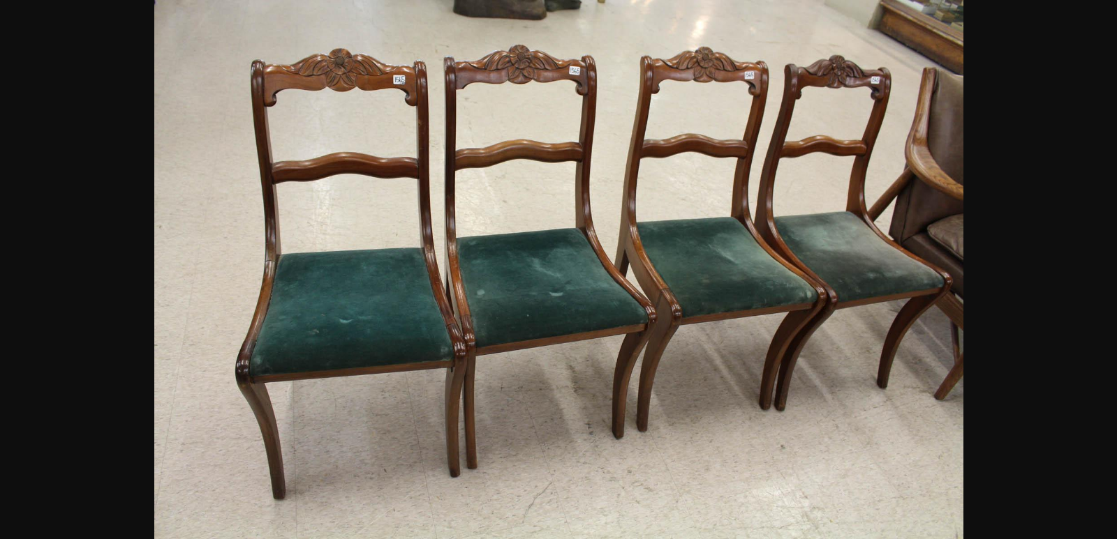 4 SIDE CHAIRS