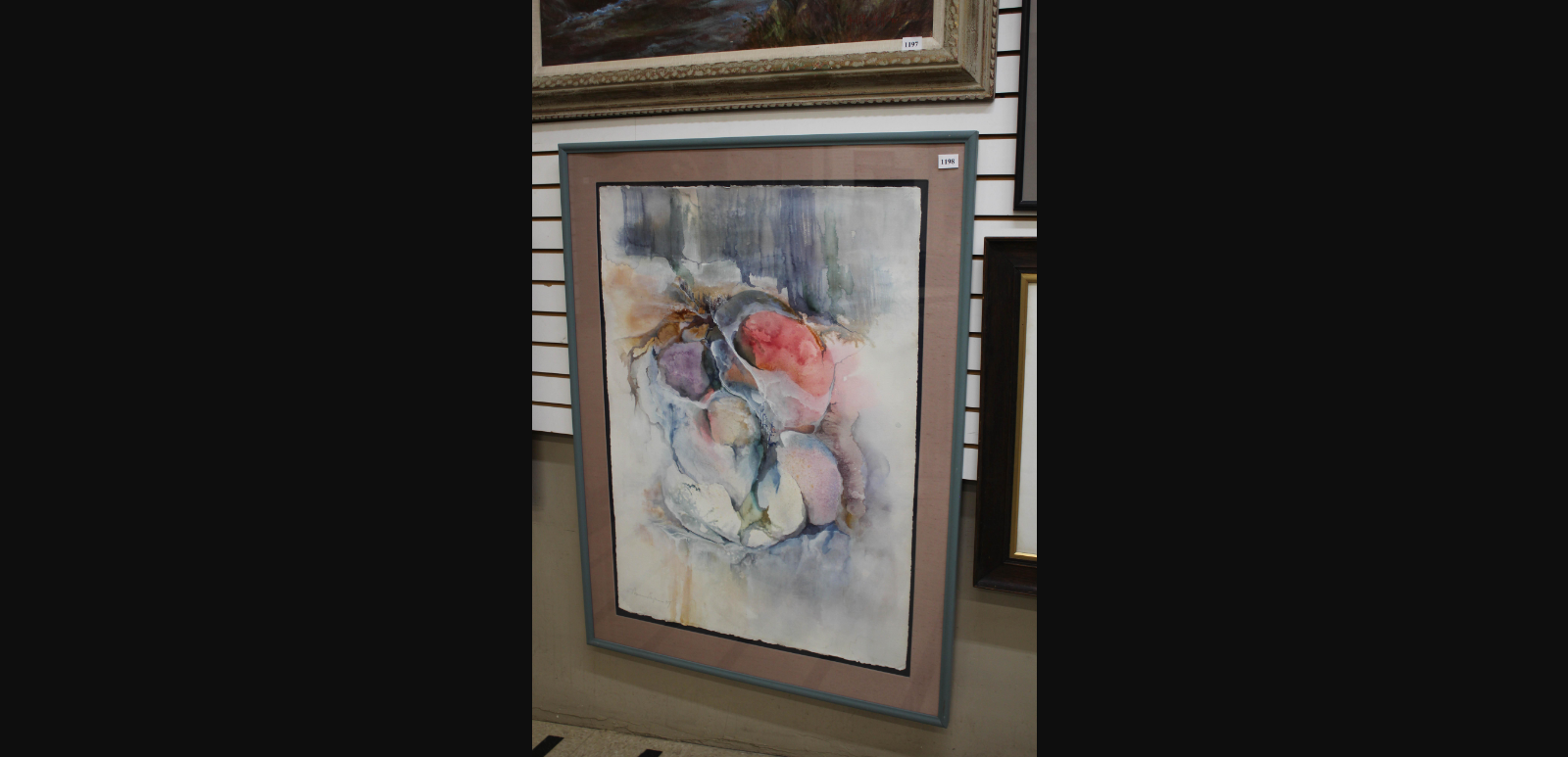 MAUREEN BAYLE WATERCOLOR ON PAPER DATED 1987